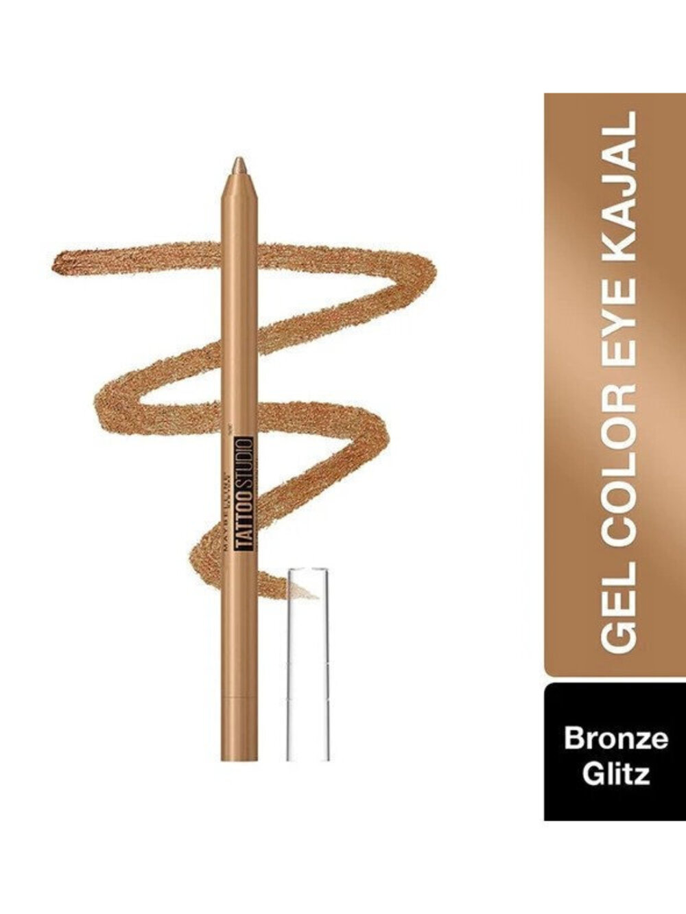 Maybelline TattooStudio Eye Kajal - Bronze Glitz